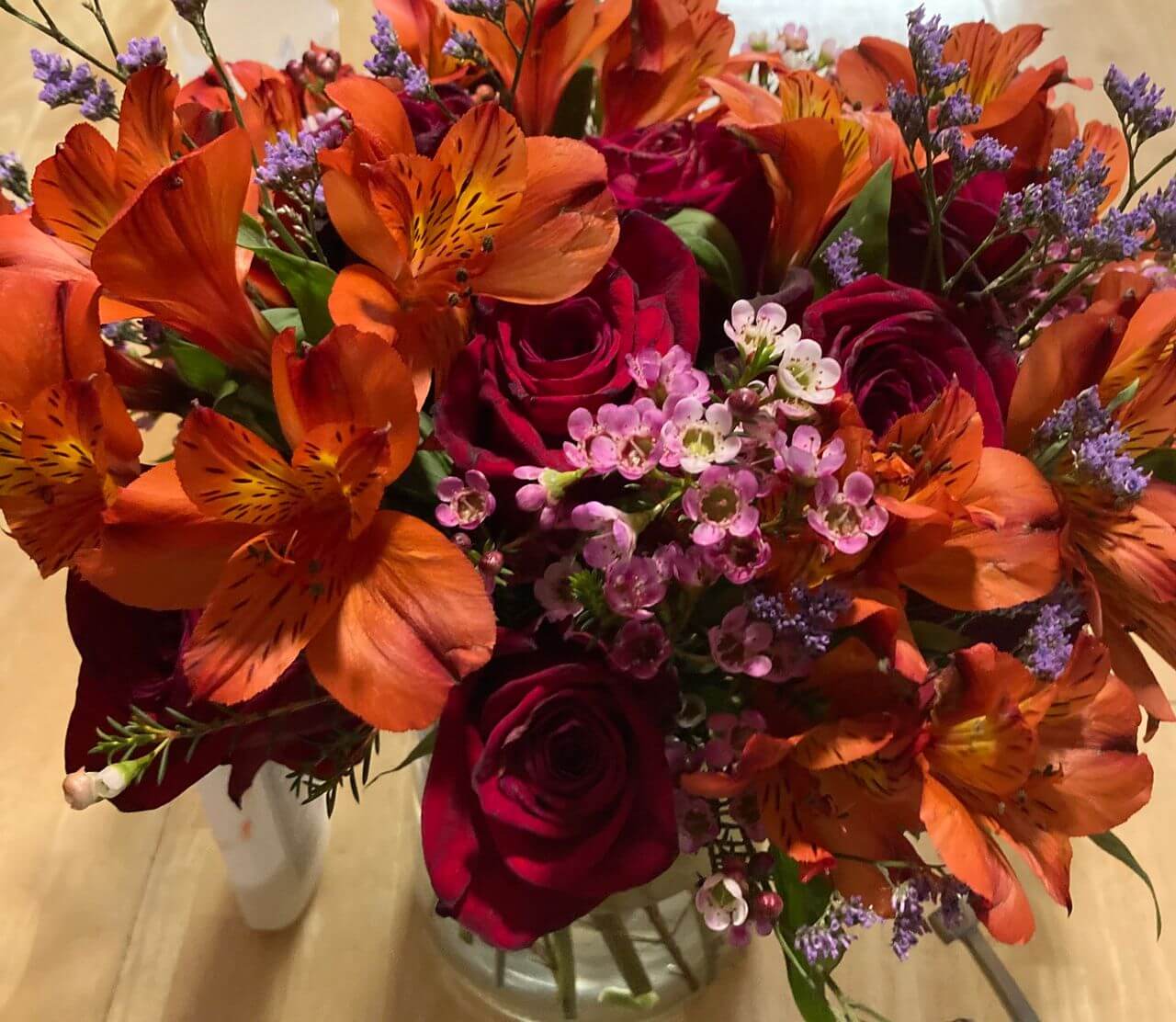 Fall Table Arrangement in Dallas