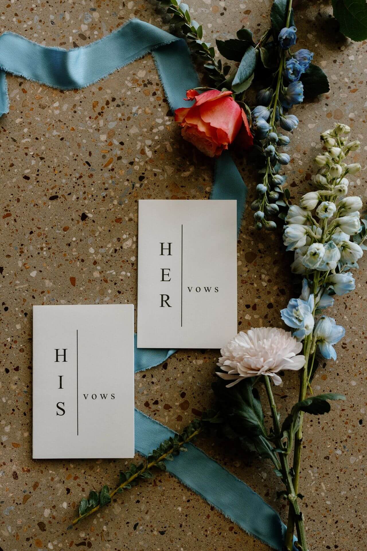 Image Credit - Simply Cate Photography Personal wedding vows at lake wedding venue in Texas.