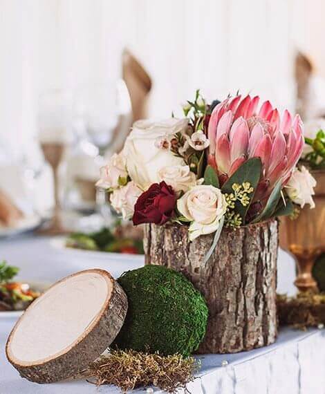 Fall Wedding Centerpiece
