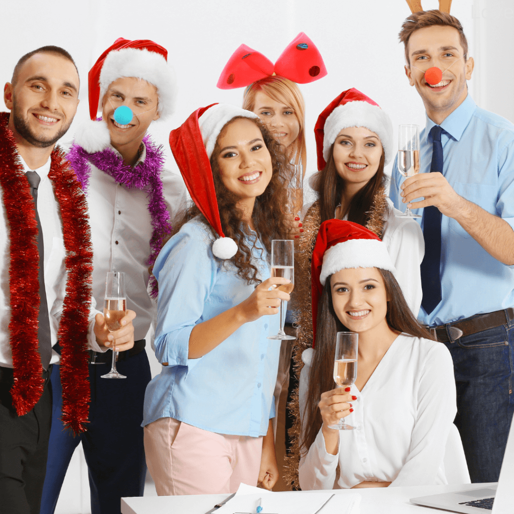 Company Christmas Party in Dallas Texas.