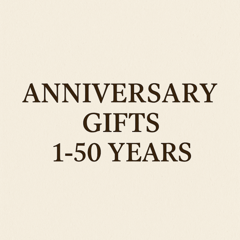 Anniversary Gifts by Year: Modern & Traditional