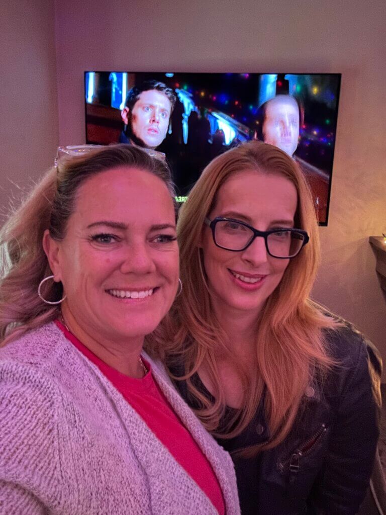 didi russell with Wedding Venue Owner working vacation